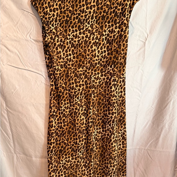 Lauren Ralph Lauren Brown Animal Print Dress - Picture 3 of 3